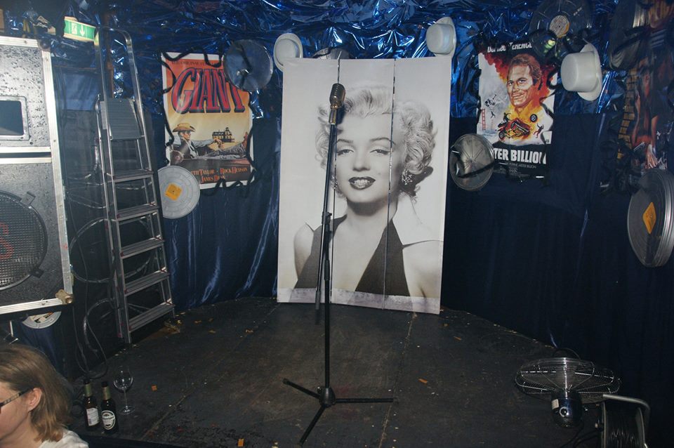Marilyn Monroe Show - die Bühne