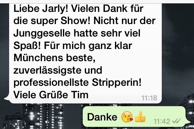Party-Strip-Show von der besten Stripperin Münchens